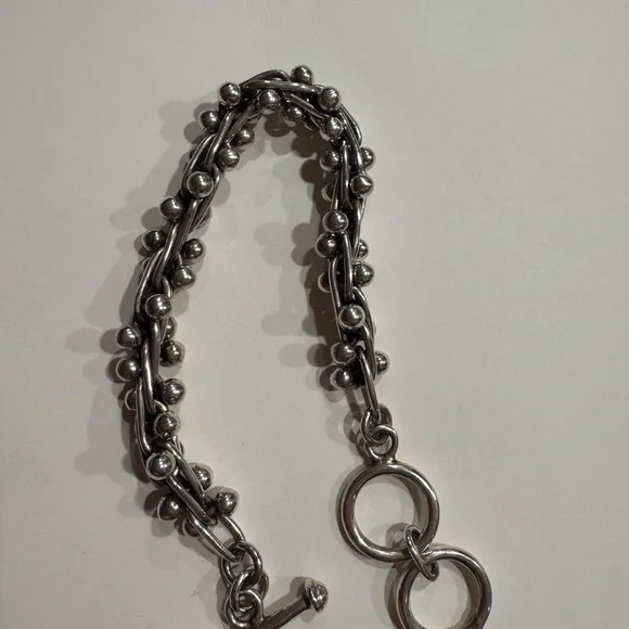 Vintage Mexican 925 silver DNA bracelet - Picture 3 of 6